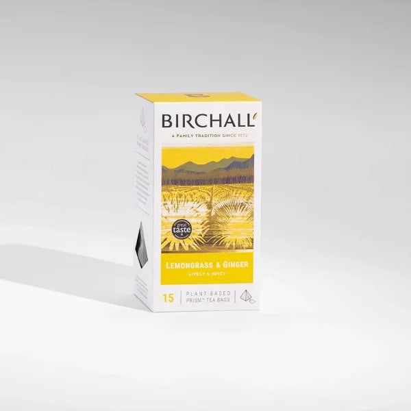 Birchall Lemongrass & Ginger 15 prism bags