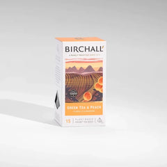 Birchall, Green Tea & Peach, 15 prism bags